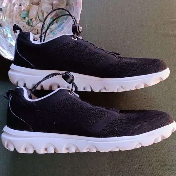 Propet Travelactiv Black Preferred Ortholite Sneakers - Picture 4 of 10